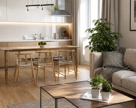 Bielsko-Biała — mieszkanie 64 m², pakiet Comfort